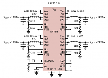 ���������� Linear Technology ����������� ��������� ��� ���������� �������� ������ ����������, ������� ����� ���������� � ������������, �������������, ���������������� ��������, � ����� ������������ ������������� �������.