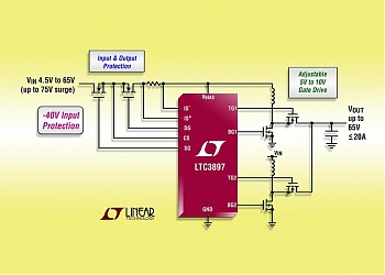 ��� LTC3897 �� Linear Technology � ����������� ���������� ���������� DC/DC-���������� � ����������� ������� ������� ���������� � � ��������� ������.