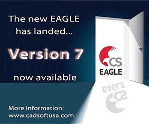 CadSoft представила новую версию ПО для проектирования печатных плат – EAGLE PCB. CadSoft представила новую версию ПО для проектирования печатных плат – EAGLE PCB.
