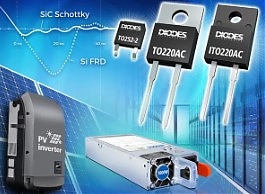 <p>�������� Diodes Incorporated �������� ������ ����, �������� ������ ����� ������ � �������� �� ������� ������� (SiC), ��� ����� �������� ���� ����������� ���������������. ������� �������� � ���� ����� DIODES DSCxxA065, ��������� �� 11 ������� �� ���������� 650 ����� � ���������� ���� 4A, 6A, 8A � 10A, � ����� DIODES DSCxx120, �������������� ������ ������� �� ���������� 1,2 ���������� � ���������� ���� 2A, 5A � 10A.</p>