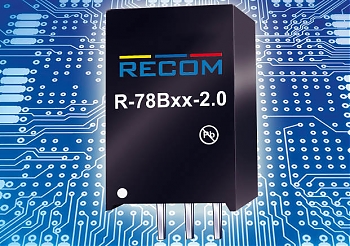 Recom ����������� ���������� ������������ �� 2 � � ����� ��������, ����������� � ��������� ��������� � ������� TO-220 � ���������� � ��� �� 96 %, � ������ � �� ��������� ���������� ��������� ����������.