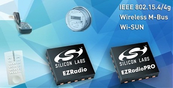 Silicon Labs ��������� ����� ������������ �����, ���������� � ������ ������ �� 1 ��� � �������������� ��������� ���������, ������� IEEE 802.15.4/4g, Wireless M-Bus � Wi-SUN.