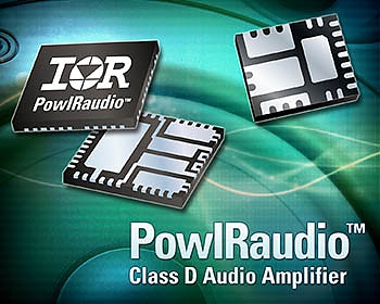 �������� International Rectifier ��������� ��������� PowIRaudio ���������������� �������� ������� IR4321M (1 �����) � IR4322M (2 ������).