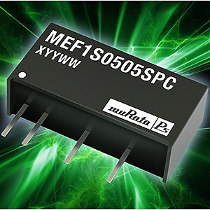 Murata анонсировала серию 1-Вт DC/DC-преобразователей MEF1, предназначенных для промышленных систем измерений и автоматики. Murata анонсировала серию 1-Вт DC/DC-преобразователей MEF1, предназначенных для промышленных систем измерений и автоматики.