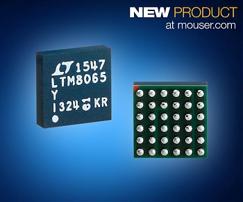 Mouser Electronics ��������� ����� ���������� ������������ LTM8065 �� Analog Devices, ����������� �� ����������� Silent Switcher�.