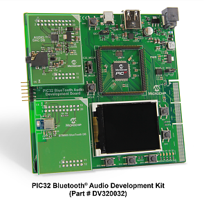 Microchip Technology ������� ������������ ����� ������ ��������� ������������ PIC32 Bluetooth Audio.