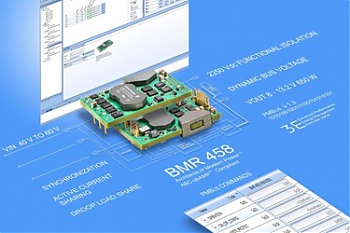 ����� Ericsson Power Modules ����������� ����� ������� BMR458 � ��������� ������ ��������������� 3-�� ��������� � ������� ¼-brick.