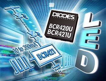 �������� Diodes Incorporated ��������� ��������� �������� ������������ ��������� BCR420U � BCR421U.