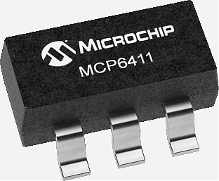 ������������ ��������� MCP6411 �� Microchip �������� ����� ����������� 1,7 � � ���������� ����������� ��� �� ����� 55 ���.