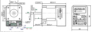 Technosoft ��������� ���������������� ������� ��������� iMOT172S XM-CAN, ����������� � ������� ��������� iMOT �� ���������� �������� � ������������ ��������.