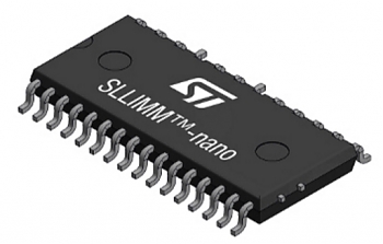 STMicroelectronics ��������� ������� ����������� SLLIMM-nano ����� ������ ����������������� �������� ������� (IPM) � ������������� ����� ������� ��� ���� �������� ���������� � ������ ������������ �� �������� �������.