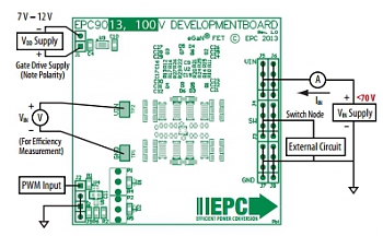 ���������� Efficient Power Conversion (EPC) ����������� �������� ����� EPC9013 � ������ ������� ������ 100-� ������� eGaN-����������� EPC2001 � ������� �������� ����� �� 35 � � ������ ��������� ��� ������������ �����.