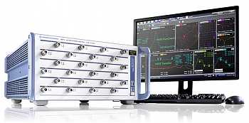 Rohde & Schwarz представляет первый в мире 24-портовый сетевой анализатор. Rohde & Schwarz представляет первый в мире 24-портовый сетевой анализатор.