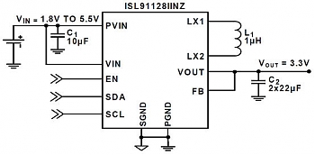 Intersil ����������� ��� ����� ���� ��������������� �������������� ����������� ���� � ���������������� ������� �� 4,5 � � ��� �� 96 %.