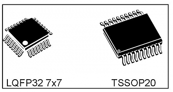 STMicroelectronics ��������� ��������� 8-������ ����������������� �������������� ����������, ���������� ���������� � ���������� �������� � �������������� ��������� 20 MIPS.