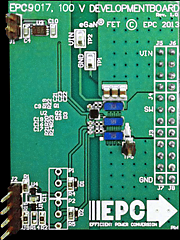 ����������� Efficient Power Conversion (EPC) ���� ������������ ������������ �������� ����� EPC9017 � FET-������������� �� ���������� eGaN, ��������������� ��� ������������, ���������� ���� � �������������� ������� ����������������� (IBC).