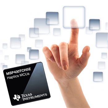 Texas Instruments ������������ ��������������� MSP430TCH5E � ������� ��� ���������� ����������� ������� � ���������� ����� � �������� ������ � ���� ��������.