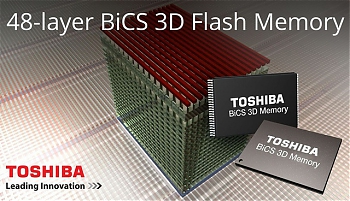 Toshiba �������� ���� ����� ����-������ BiCS �� ���� 3-������ 48-������� ���������.